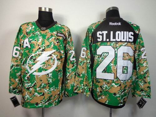 reebok Tampa Bay Lightning Martin St.Louis 26 green men nhl ice hockey  jerseys