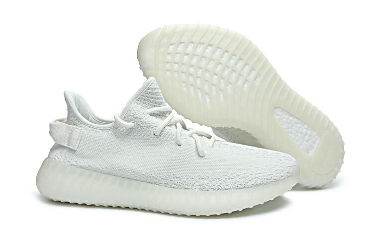 women Adidas 350v2 Yeezy Boost white