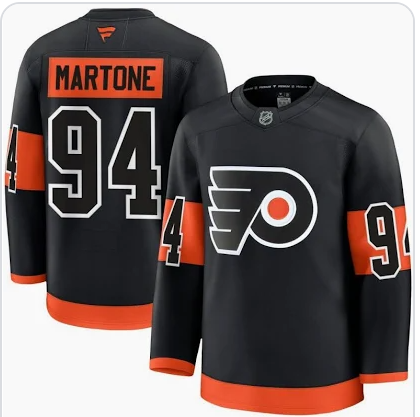 PORTER MARTONE PHILADELPHIA FLYERS FANATICS PREMIUM HOME JERSEY for MEN