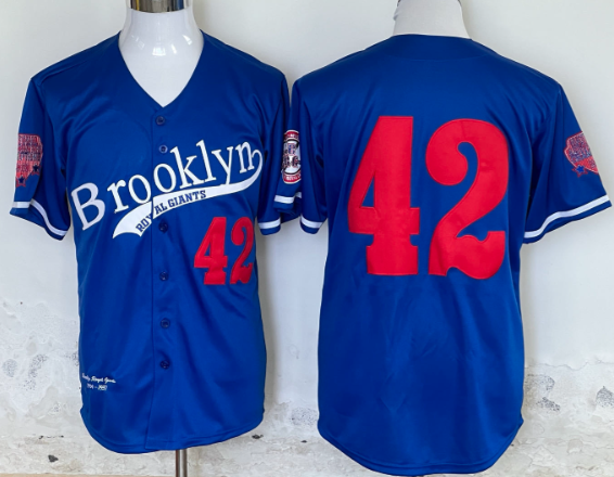 Men's Brooklyn Royal Giants Headgear Classics Negro League Baseball Jersey