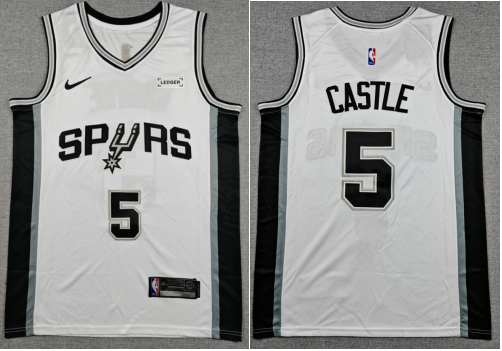 Men's San Antonio Spurs Men's Nike Stephon Castle stitched jersey Men's San Antonio Spurs Men's Nike Stephon Castle stitched jersey