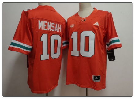 10 Darian Mensah stitched jersey 10 Darian Mensah stitched jersey