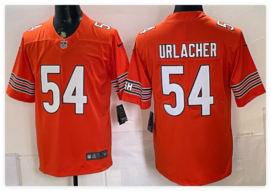 Nike Chicago Bears 54 Brian Urlacher Limited Orange NFL Jerseys Nike Chicago Bears 54 Brian Urlacher Limited Orange NFL Jerseys