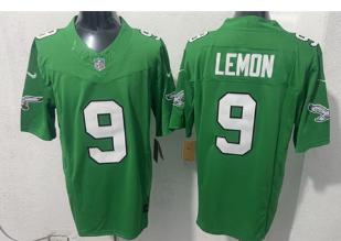 Men's Philadelphia Eagles #9 Makai Lemon Green 2026 F.U.S.E. Draft Vapor Untouchable Limited Football Stitched Jersey Men's Philadelphia Eagles #9 Makai Lemon Green 2026 F.U.S.E. Draft Vapor Untouchable Limited Football Stitched Jersey