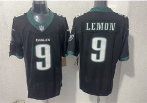 Men's Philadelphia Eagles #9 Makai Lemon Black 2026 F.U.S.E. Draft Vapor Untouchable Limited Football Stitched Jersey Men's Philadelphia Eagles #9 Makai Lemon Black 2026 F.U.S.E. Draft Vapor Untouchable Limited Football Stitched Jersey