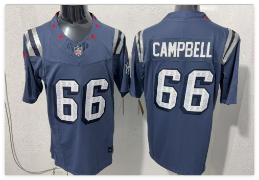 Men's Will Campbell Storm Blue 2025 Rivalries Collection Limited Stitched Jersey Men's Will Campbell Storm Blue 2025 Rivalries Collection Limited Stitched Jersey