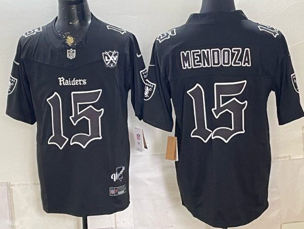 Los Vegas  men's Raider 15 Fernando Mendoza jersey