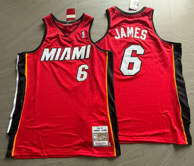 Lebron James Miami Heats men's embroidery stitched jersey