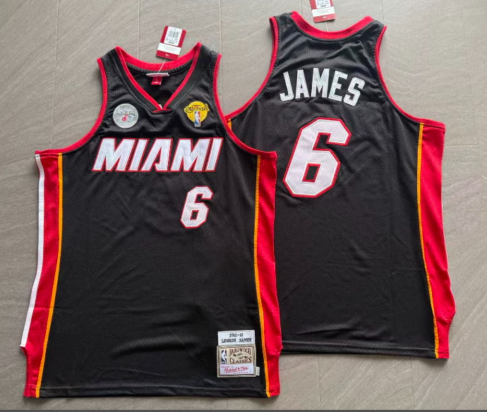 Lebron James Miami Heats men's embroidery stitched jersey