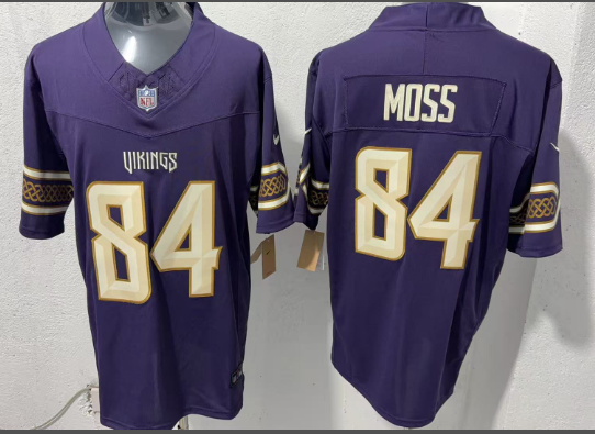 Men's Nike Randy Moss Purple Minnesota Vikings 2026 Rivals Collection Game Jersey Men's Nike Randy Moss Purple Minnesota Vikings 2026 Rivals Collection Game Jersey