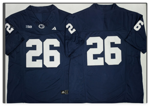 Saquon Barkley Stitched Penn State Nittany Lions Blue/White Jersey Saquon Barkley Stitched Penn State Nittany Lions Blue/White Jersey