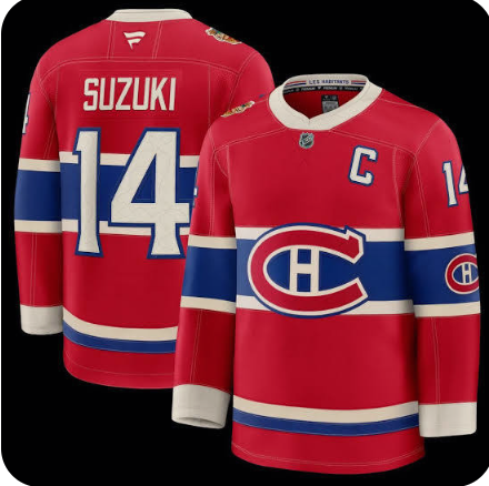 Men's Montreal Canadiens #14 Nick Suzuki Red 2026 Heritage Classic Premium Stitched Jersey Men's Montreal Canadiens #14 Nick Suzuki Red 2026 Heritage Classic Premium Stitched Jersey